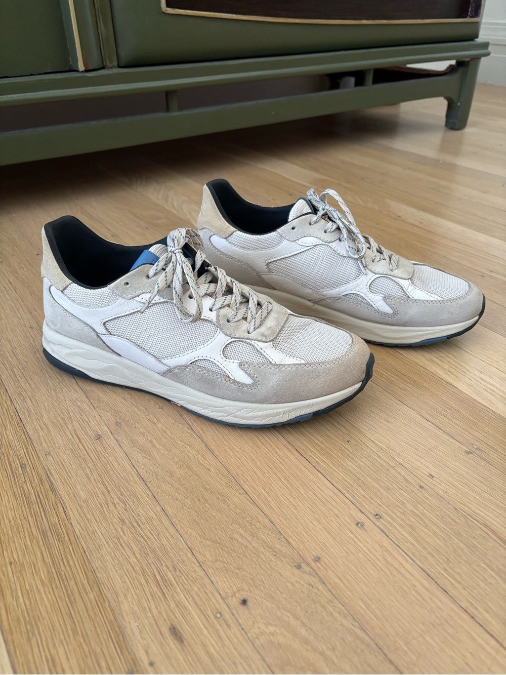 Clae ZUMA Sneakers. Men’s size 10. Color: Off-White Pebble